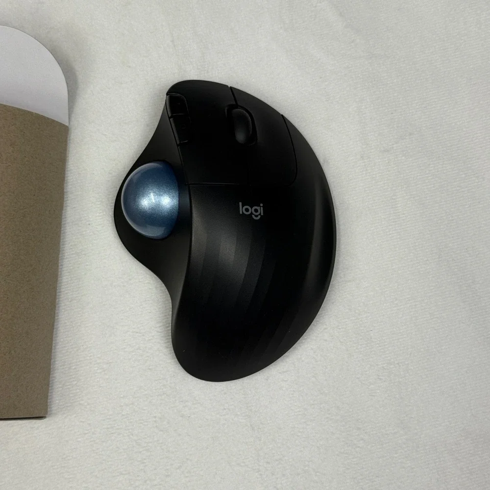 Logitech ERGO M575 Wireless Trackball Mouse Bluetooth USB Graphite 910-005869